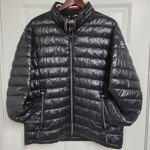 TOMMY HILFIGER Glossy Puffer Jacket size L